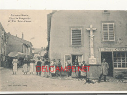 57 // ANCY SUR MOSELLE   Place De Rongueville Et Rue St Laurent  / Edit Fiacre / Magasin Henri CRONE… - Sonstige & Ohne Zuordnung