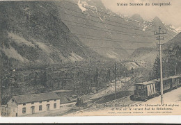 38 // Station électrique Et Vue Sur Le Versant Sud De BELLEDONNE - Sonstige & Ohne Zuordnung