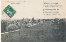 21 // CHENOVE Vue Générale 1 - Telephone Municipal  / Poeme - Chenove