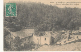 07 // SAINT AGREVE   Moulin De Montgros   - SCIERIE Mécanique Dans Les Bois  4305 - Saint Agrève