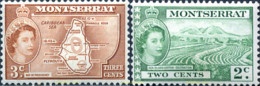 730185 HINGED MONTSERRAT 1958 REINA ISABEL II - Montserrat