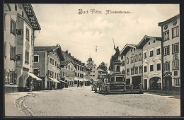 AK Bad Tölz, Marktstrasse Mit Denkmal  - Bad Toelz