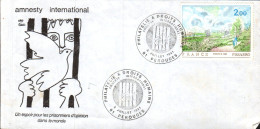 EXPO PHILATELIE ET DROITS DE L'HOMME à PEROUGE 1981 - Commemorative Postmarks