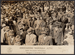 YZ9137 Bergamo 1962 - XXXV Adunata Nazionale Alpini - Sfilata - Foto 13 X 18 - Lugares