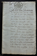 GENT Anno 1753 Verkoopacte. "Coopbrief Van Het Huys Op Den Nieuwstraat Desen 12 Octobre 1753" - Manuscripten