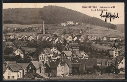 AK Baiersbronn /Schwarzwald, Ortsansicht Mit Kirchturm  - Baiersbronn