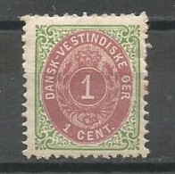 Denmark Danish West Indies Sc.#5 MH / * 1874/79 - Denmark (West Indies)