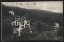 AK Alpirsbach /Schwarzw., Sanatorium Dr. Würz  - Alpirsbach