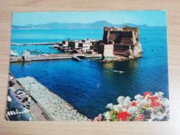 Cartolina ITALIA CAMPANIA NAPOLI 1981 CASTEL DELL'OVO Italy Naples Postcard Italien Neapel Ansichtskarte - Napoli (Neapel)