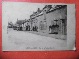 SARON Sur AUBE  ( 51 ) Rue De La Vieille Chapelle        - ANGLURE - MARCILLY Sur SEINE - Sonstige & Ohne Zuordnung