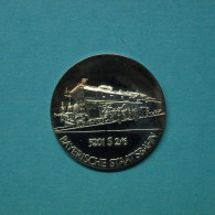 Medaille Bayerische Staatsbahn 3201 S 2/6 PP (M538^1 - Ohne Zuordnung