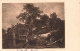 PAYS-BAS - Ruisdael Fec Amsterdam - Watermolen - Ruysadael - Moulin - Carte Postale Ancienne - Amsterdam