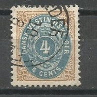 Denmark Danish West Indies Sc.#18 Used 1901 - Dinamarca (Antillas)