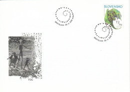 FDC SLOVAKIA 582,dragons - Cuentos, Fabulas Y Leyendas