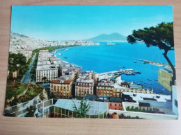 Cartolina ITALIA CAMPANIA NAPOLI 1971 PANORAMA Italy Naples Postcard Italien Neapel Ansichtskarte - Napoli