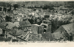 CPA -  GUISE - VUE GENERALE PRISE DE LA CITADELLE  (APRES BOMBARDEMENT G.GUERRE) - Guise