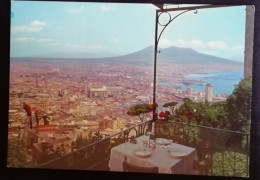 Cartolina ITALIA CAMPANIA NAPOLI  PANORAMA DA SAN MARTINO Italy Naples Postcard Italien Neapel Ansichtskarte - Napoli (Naples)