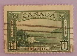 CANADA YT 200 OBLITERE "PORT DE VANCOUVER" ANNÉE 1938 - Oblitérés