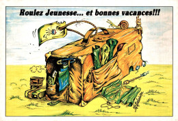 O6 - Carte Postale Illustrateur H. Balavoine - Roulez Jeunesse ... Et Bonnes Vacances - Altri & Non Classificati