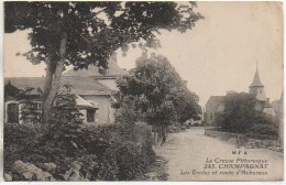 23 CHAMPAGNAT Les Ecoles Et Route D'Aubusson - Sonstige & Ohne Zuordnung