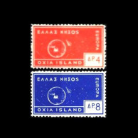 Griechenland [Oxia] / Greece [Oxeia]: 'CEPT Europe [Europa] – Mercury In Space – Gordon Cooper, 1963', ** - Europa