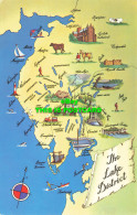 R582417 The Lake District. Map - Monde