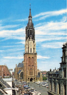 PAYS-BAS - Delft - Markt Met Nieuwe Kerk - Vue Sur Une église - Voiture - Vue Générale - Animé - Carte Postale - Delft