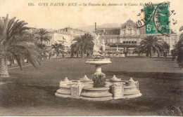 CPA - NICE - FONTAINE DES AMOURS ET CASINO MUNICIPAL - Monuments, édifices