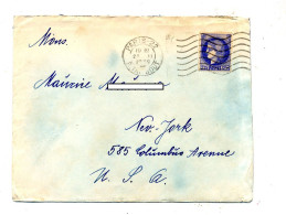 Lettre Flamme Muette Paris 22 Sur Ceres - Mechanical Postmarks (Advertisement)