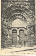 CPA - TONNERRE - PORTAIL DE L'EGLISE NOTRE-DAME (CARTE PRECURSEUR) - Tonnerre