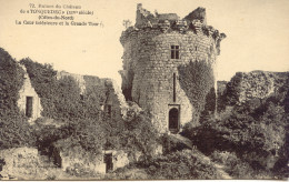 CPA - TONQUEDEC - RUINES DU CHATEAU (IMPECCABLE) - Other & Unclassified