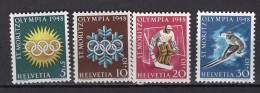 T3365 - SUISSE SWITZERLAND Yv N°449/51 ** Olympiades - Nuevos