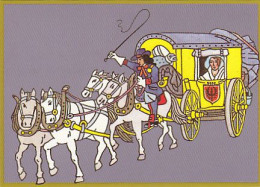 AK 216141 POST - Brandenburgischer Postwagen Um 1700 - Poste & Facteurs