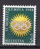 T3366 - SUISSE SWITZERLAND Yv N°449 * Olympiades - Nuovi