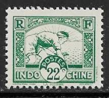 Yvert 164A 22 C Vert - ** - Unused Stamps