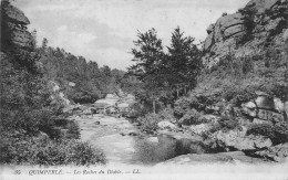 QUIMPERLE     ROCHES DU DIABLE - Quimperlé