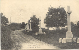 CPA - MONT-ROLAND - LE CHEMIN DE CROIX - Sonstige & Ohne Zuordnung