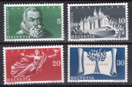 T3371 - SUISSE SWITZERLAND Yv N°453/56 * - Unused Stamps