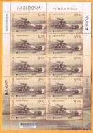 2022  Moldova Moldavie  Sheet 9.50 Lei Europa-cept  2022  Stories & Myths. Mint - 2022