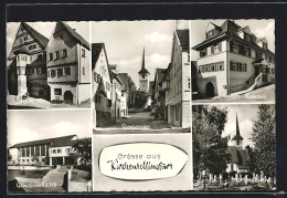 AK Kirchentellinsfurt, Dorfstrasse, Schloss, Rathaus  - Altri & Non Classificati