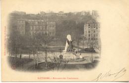 CPA - SAINT-ETIENNE - MONUMENT DES COMBATTANTS (CARTE PRECURSEUR) - Saint Etienne