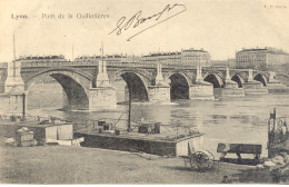 CPA - LYON - PONT DE LA GUILLOTIERES (ETAT PARFAIT) - Sonstige & Ohne Zuordnung