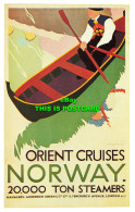 R576604 Orient Cruises Norway. Dalkeith Classic Poster Series. P213. Bernard Ven - Monde