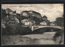 AK Tübingen, Schloss Und Alleenbrücke  - Tübingen