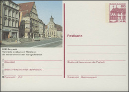 P138-n7/104 8580 Bayreuth - Marktplatz ** - Cartes Postales Illustrées - Neuves