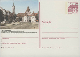 P138-n7/103 7912 Weißenhorn - Stadtor Nepomukbrunnen ** - Cartes Postales Illustrées - Neuves