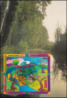 MK 52 Von UNO Wien 226-229 Ökosystem Fluss Und Wald 1997, Amtliche Maximumkarte - Other & Unclassified