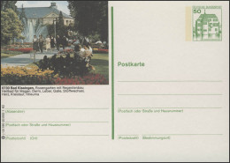 P134-j12/190 8730 Bad Kissingen - Rosengarten ** - Illustrated Postcards - Mint