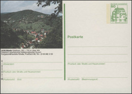 P134-j12/189 3426 Wieda - Blick über Den Kurort ** - Geïllustreerde Postkaarten - Ongebruikt