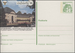 P134-j12/183 3052 Bad Nenndorf - Najubria 1983 ** - Illustrated Postcards - Mint
